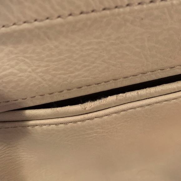 Matt & Nat SHEENAN Vegan Leather Doctor Bag / Purse/ Handbag Beige - Picture 5 of 8